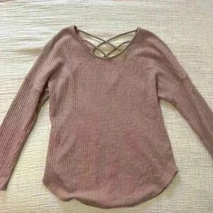 Charlotte Russe Dusty Pink Sweater